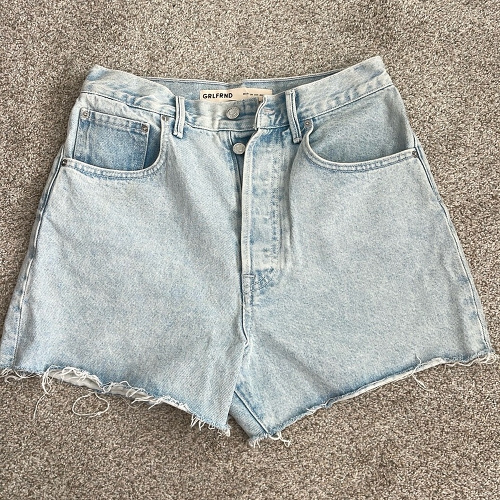 The Jules GRLFRND Super High Rise Vintage Cut-off.